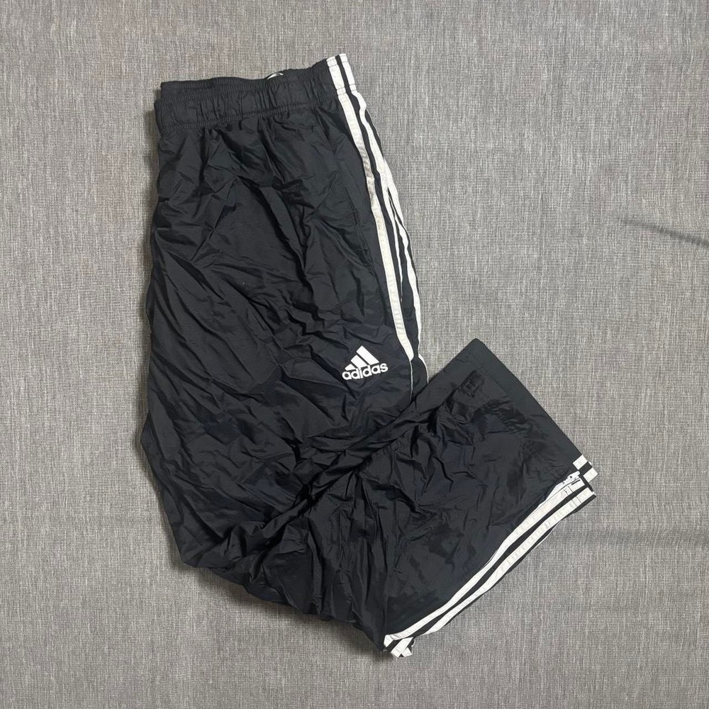 Adidas black track pants - XXL